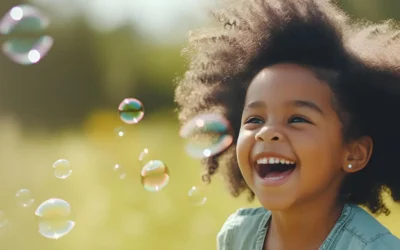 Ação com famílias no McDia Feliz